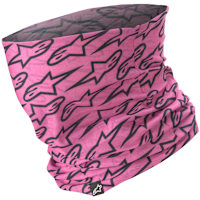 Alpinestars Astars Neck Tube - Fuchsia / Black