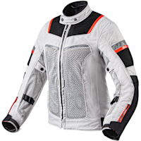 Rev'it Ladies Tornado 3 Textile Jacket - Silver / Black