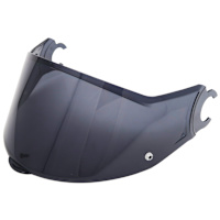 LS2 FF313 Vortex Race Dark Smoke Visor - Not Road Legal