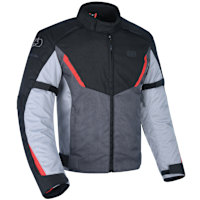 Oxford Delta 1.0 Textile Jacket - Black / Grey / Red