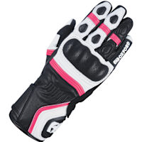 Oxford Ladies RP-5 2.0 Leather Gloves - White / Black / Pink