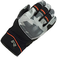 Richa Desert 2 Leather Gloves - Red / Camo 