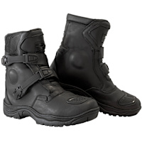 Richa Colt Short Leather Boots - Black