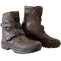 Richa Colt Short Leather Boots - Brown