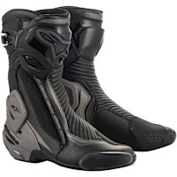 Alpinestars SMX Plus V2 Boots - Black / Dark Grey