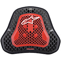 Alpinestars Nucleon KR-Cell CiR Chest Protector - Transparent Smoke / Red