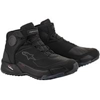 Alpinestars CR-X Drystar Riding Shoes - Black / Black