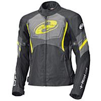Held Baxley Textile Jacket - Black / Fluo Yellow