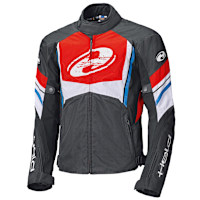 Held Baxley Textile Jacket - Black / Red / Blue