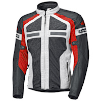 Held Ladies Tropic 3 Textile Jacket - Grey / Red