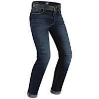 PMJ Cafe Racer Stretch Slim Fit Denim Jeans - Mid Blue