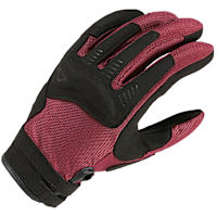 Macna Ladies Darko Gloves - Bordeaux / Black