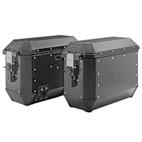 Givi ALA36BPACK2 Trekker Alaska Panniers (Pair) Black - 72 Litre Total Capacity