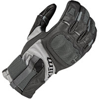 Klim Adventure V3 Gore-Tex Short Leather Gloves - Asphalt