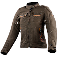 LS2 Ladies Bullet Textile Jacket - Brown