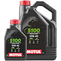 Motul - 5100 10W-40 4T - 4L Plus 1L