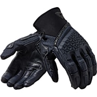 Rev'it Caliber Leather Gloves - Dark Navy