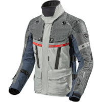Rev'it Dominator 3 Gore-Tex Textile Jacket - Silver / Blue