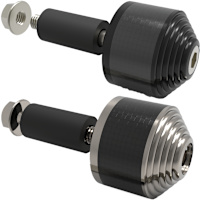Oxford Universal Bar Ends - Carbon Fibre Point