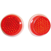 Oxford Round Self Adhesive Reflectors 20mm Pair