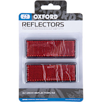Oxford Rectangular Self Adhesive Reflectors Pair