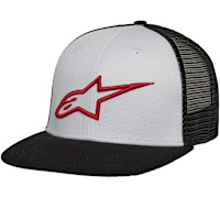 Alpinestars Corp Trucker Cap - White / Black