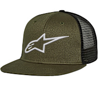 Alpinestars Corp Trucker Cap - Military / Black