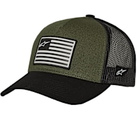 Alpinestars Flag Snapback Cap - Military / Black