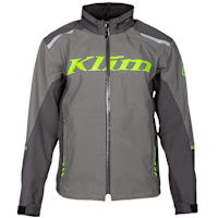 Klim Enduro S4 Textile Overshell Jacket - Castlerock Grey / Electrik Gecko