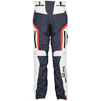 Furygan Apalaches Textile Trousers - Blue / Pearl / Red