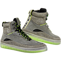 Rev'it Filter Leather Boots - Grey / Neon Yellow