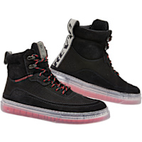 Rev'it Filter Leather Boots - Black / Neon Red