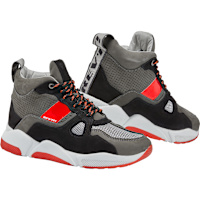 Rev'it Astro Leather Boots - Black / Neon Red