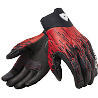 Rev'it Spectrum Gloves - Black / Neon Red