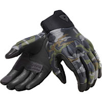 Rev'it Spectrum Gloves - Camo Dark Green