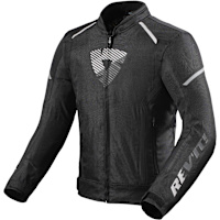 Rev'it Sprint H2O Textile Jacket - Black / White