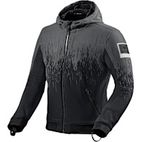 Rev'it Quantum 2 WB Textile Jacket - Black / White