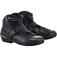 Alpinestars SMX-1 R V2 Vented Boots - Black / Black