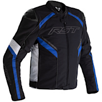 RST Sabre CE Textile Jacket - Black / White / Blue
