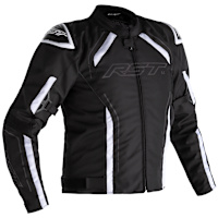 RST S1 CE Textile Jacket - Black / White