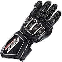 RST Tractech Evo 4 CE Leather Gloves - Black