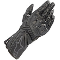 Alpinestars SP-8 V3 Leather Gloves - Black / Black