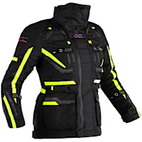 RST Ladies Pro Series Paragon 6 CE Textile Jacket - Black / Fluo Yellow