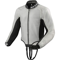 Rev'it Trackmaster H2O Rain Jacket - Transparent Black