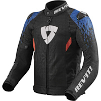 Rev'it Quantum 2 Air Textile Jacket - Black / Blue