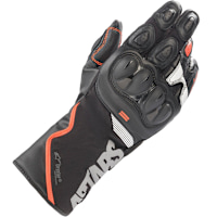 Alpinestars SP-365 Drystar Textile Gloves - Black / Red Fluo / White