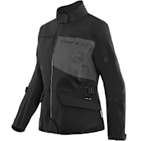 Dainese Ladies Tonale D-Dry XT Textile Jacket - Black / Ebony / Black