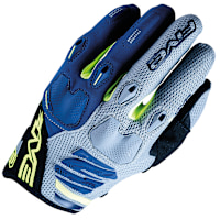 Five E2 Gloves - Grey / Fluo Yellow / Navy