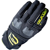 Five E-WP Gloves - Black / Fluo Yellow 