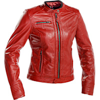 Richa Ladies Scarlett Leather Jacket - Red